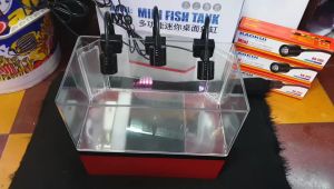Đèn Rọi Kaokui KK-F05 (3W)(1W) - Led Rọi Cho Bể Cá Mini ánh sáng trắng vàng RGB