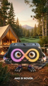 PK Audio Rover Portable Boombox Speaker