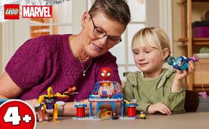 LEGO Spidey 10794 Team Spidey Web Spinner Headquarters (193 Pieces) Building Block Toys Bricks