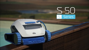 หุ่นยนต์ทำความสะอาดสระว่ายน้ำ DOLPHIN S50 เหมาะสำหรับสระบนอาคารและสระเหนือพื้นดิน