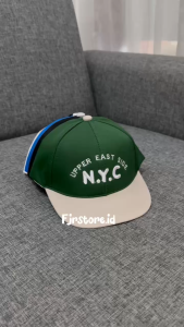 Topi Anak Laki-Laki Cowok 6 Bulan- 6 Tahun Bordir Upper East Side N.Y.C Brooklyn Terbaru Korea Style