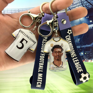 Football Fan Mini Gift Cup America Cup Champions League Star Mbappe Keychain Pendant Creative Festival Sports Souvenir