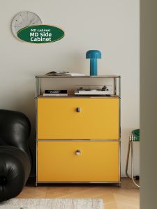 NANGUAHEZI | Modern Minimalist Small House Stainless Steel Cabinet