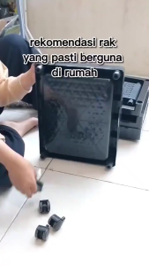 Rak Yoyo / Rak Serbaguna / Rak susun / Rak Apartemen 4 Susun / Rak Multifungsi