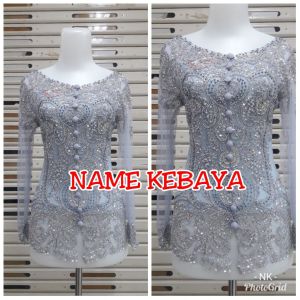 atasan kebaya wisuda kebaya merah kerah sabrina