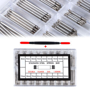 360 270pcs/set Strainless Steel Spring Bars Dia 1.5mm 1.8mm Length 8mm - 25mm Watchband Strap Belt Watch Repair Tools Pin