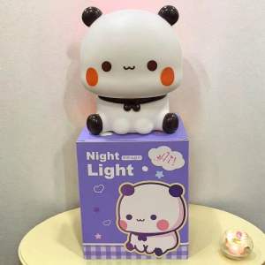 10cm Small Bubu Yier Dudu Bear Brown Bear White Bear Light Pat Touch Funny Cute Night Light Rechargeable Squishy Lamp Couple Gifts - Multiple Designs