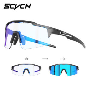 Kính Thể Thao Chống Gió SCVCN Chống Tia UV400 Đổi Màu Theo Ánh Sáng Phân Cực Dành Cho Nam Và Nữ Dùng Cho Xe Đạp Địa Hình Xe Đạp Đường Trường Leo Núi Chạy Bộ