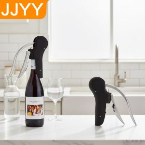 Portable Manual Wine Bottle Opener Stainless Steel Corkscrew Opener for Home Kitchen Party Outdoor Use