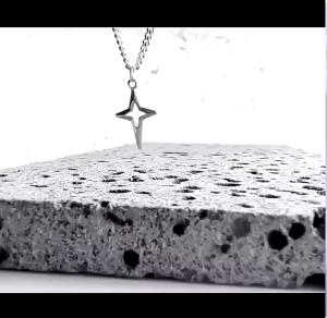 Kalung Titanium Star boy Kalung Liontin Bintang Stainless Steel Anti Karat