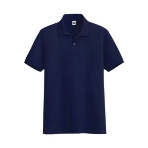 polo shirt kaos kerah polos pria lengan pendek terbaru bahan cotton cvc tebal