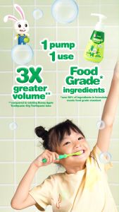 (Bundle of 2) Darlie Kids Pump Toothpaste – Apple Fantasy Variant