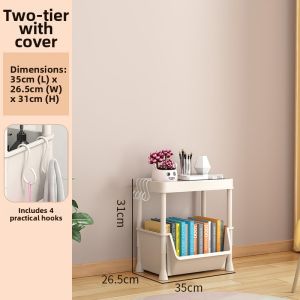 Mobile Bookshelf And Toy Storage Rack