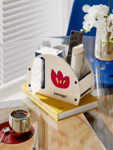 2025 New Luxury Sensation Living Room Tissue Box Creative Drawer Tissue Box Tea Table Storage Box PET Material Organizer