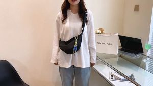 Good Taste Hanabi Nylon Shoulder Bag for Women Fashion Dumpling Bag