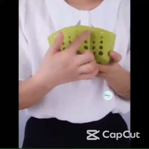 Gantungan Kran Tempat Sabut Sabun Cuci Piring Odol Sikat Pasta Gigi 2 Lubang