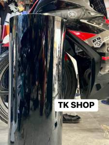 DECAL ĐEN BÓNG chuyện dụng dán xe nội thất hồ cá… che khuyết điểm ( khổ keo 60cm )