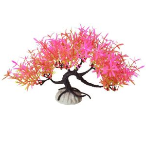 Hiasan aquarium Bonsai warna warni dekorasi aquascape bonsai