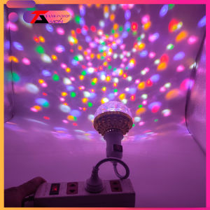 Cầu xoay vũ trường 💕Miễn phí ship💕 đèn phòng ngủ đèn 7 màu xoay 2 chiều đèn sân khấu