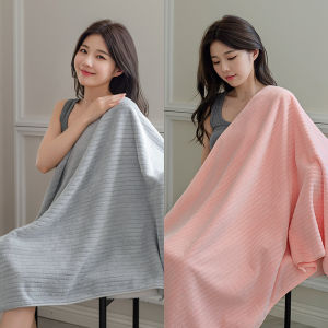 Khăn Tắm Cotton Nguyên Chất Thấm Hút Nhanh Khô Cho Cặp Đôi Nam Nữ Dùng Tại Nhà Khăn Quấn Người Mùa Hè Khăn Quấn Người