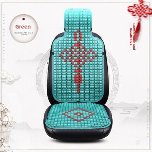MONLEYTA | German Car Summer Cool Seat Cushion Breathable All-Season Van Passenger Truck Seat Pad Summer Lumbar Support Massage