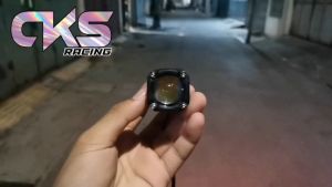 Lampu Tembak Led Kompas Angle Devil d2 4d Laser Lensa Jauh Dekat 4 Mode Kedip Hi Low