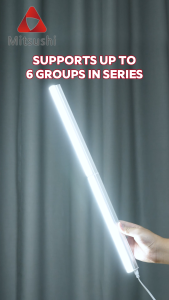 Mitsushi T5 Led Lights Tube 90cm LED Floresent Led Ceiling Lights Connectable Led Bar Industrial T8 6500K Led Ceiling Light for Night Market OutdoorExhibition Hall Warehouse