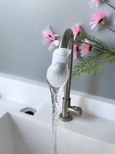 SUNDAR 10/50Pcs Faucet Filter Cotton T‑strap Anti‑Splash Tap Water Filter Household Kitchen Bathroom