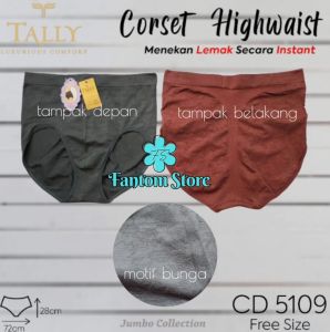 TALLY 5109 JUMBO SIZE - CD CELANA DALAM RAJUT WANITA BIG SIZE