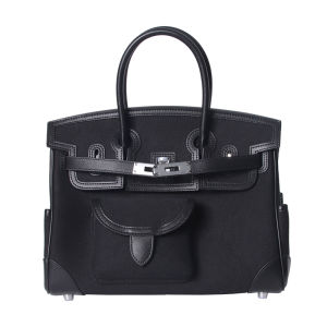 Bolaina | Cowhide with Canvas Tote Bag Large Capacity