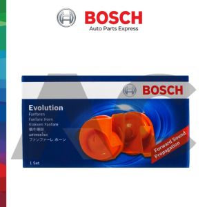 BOSCH EVOLUTION HORN 12V W/ FREE RELAY AND SOCKET SET FOR CAR AND MOTORCYCLE