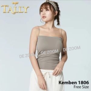 Kemben Bra Tanktop Tally 1806 Model Crop Top Tali kecil Fit To L