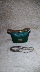 CALVIERO COLLECTION  G3111 Tas Selempang Handbag Wanita Fashion Import Tas Hobo Anyaman Kulit Elegan Mewah