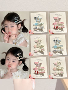 NING ZHOU | Cute Decorative Side Bangs Clips For Girls Hair Accessory