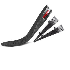 6cm Height Increase Insoles Adjustable 3-Layer Air up Shoe Lifts Cushioned Heel Inserts