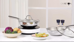 Chảo không dính vi điểm chảo vi điểm OYATTON chảo xào chảo cao cấp chảo thành cao OYATTON