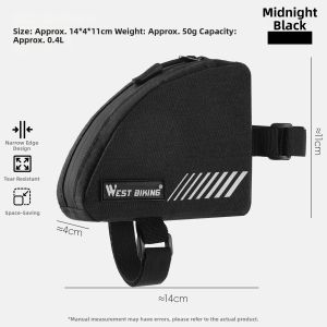 West Biking | Mountain & Road Bike Top Tube Bag
