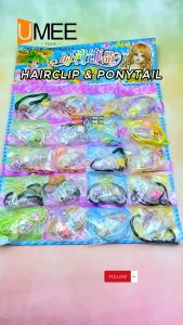 20pcs Party Gift Hair Clip & Ponytail Pad For Party Gift-Loot bag Filler
