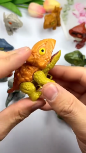 20PCS Assorted Mini Biting Dinosaur Toys Safe ABS Material na Perfect para sa Toddler Kids Play