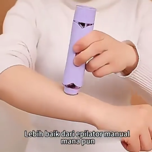 【NEW】Pencukur Bulu Miss V Alat Cukur Bulu Kemaluan Alat Cukur Wanita Mini Epilator Shaver Desain Kepala ganda tahan air