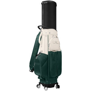 PGM GOLF | Hard Shell Expandable 4-Wheel Golf Travel Bag