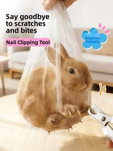 VOA | Anti-escape Anti-bite Rabbit Restraint Bag with Nail Clipper