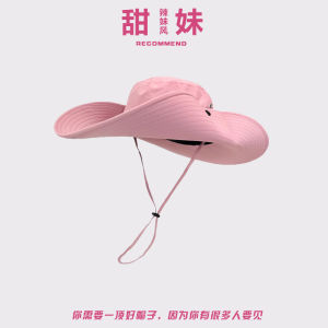 หมวกกันแดดทรงกลมสไตล์ลำลองสำหรับผู้หญิง หมวกปีนเขา หมวกกันแดดสำหรับผู้หญิง หมวกกันแดดสำหรับเดินทาง หมวกกันแดดชายหาด