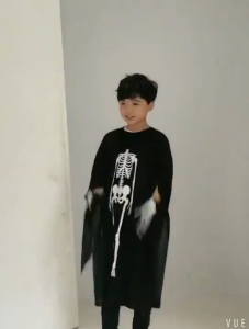 Kostum Tengkorak / Scythe Cosplay / Kostum Seram / Untuk Halloween Party