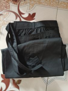 CELANA SILAT TERBARU 2023 BLACKJED-celana silat jet black SABUK (celana saja)-Celana Komprang Blackjet Model Tali Kain Celana Silat Celana Gembyong / celana sakral KEKINIAN