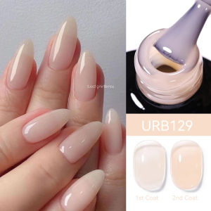 UR SUGAR 7ml Transparent Jelly Rubber Base Gel Self-Leveling Construction Nail Gel Polish Semi-permanent Varnish UV LED Manicure