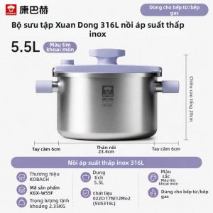 KBH | Nồi Áp Suất Inox 316L