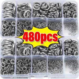 แหวนรองสแตนเลสทำจากโลหะชุดปะเก็นที่รัดแหวนโอชุดคอนเน็คเตอร์ทองแดง M2 M2.5 M3 M4 M5 M6 M8 M10วงแหวนเครื่องซักผ้าแบน