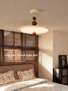 AOZZO | Vintage Cream Eye-Care Ceiling Light for Master Bedroom