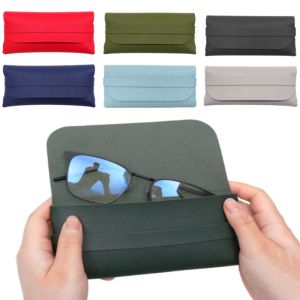 Túi Đựng Kính Bằng Da PU Túi Đựng Kính Râm Túi Đựng Kính Mắt Đa Năng Tiện Dụng